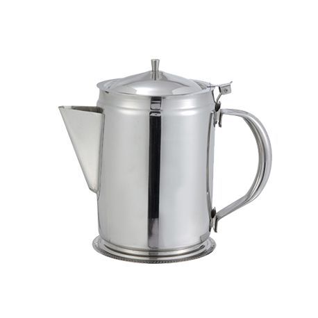 COFFEE SERVER HINGED TOP 64 OZ S/S MIRROR FINISH