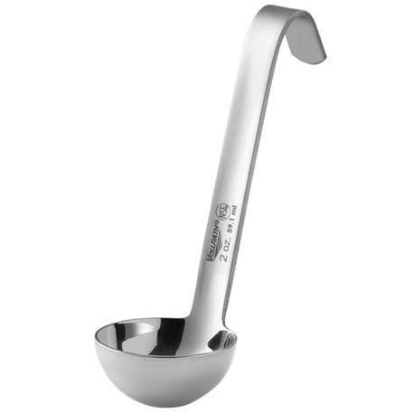 LADLE 2oz 1-PIECE 6"SHORT HNDL 18/8 S/S JACOBS PRIDE 12ea/cs