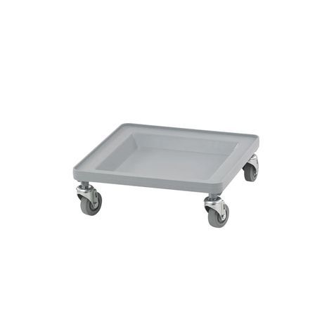 Cambro CDR2020151 Soft Gray Camdolly Dish and Glass Rack Dolly