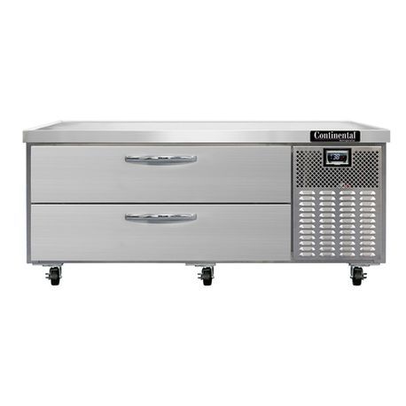 REFRIGERATED EQUIPMENT STAND ONE SEC W/2 DRAWERS 60"W