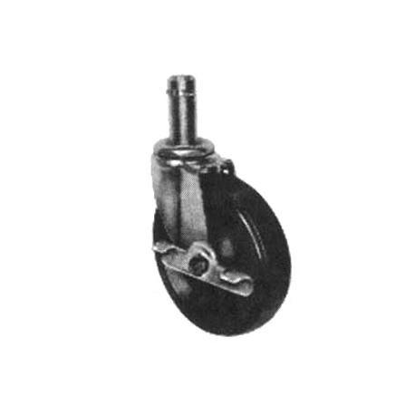 Eagle 606590 Panco Plate Caster, 4", with brake