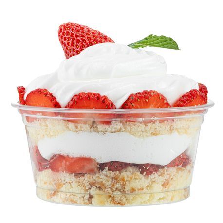 DESSERT CUP 6oz 3-3/4"dia 1-3/4"h PLASTIC CLEAR 500/cs