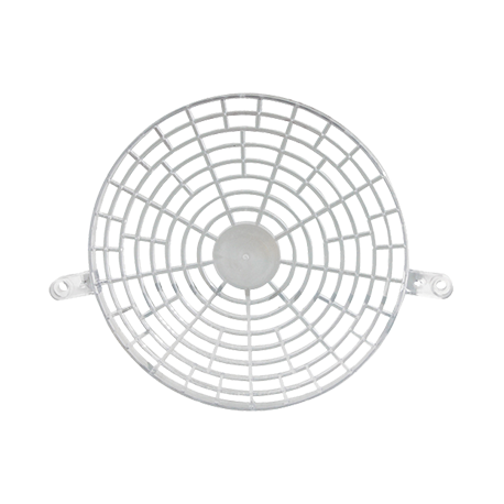 Allpoints 28-1561 Evaporator Fan Guard, 6-3/8" OD, 3/8" thick, clear, plastic