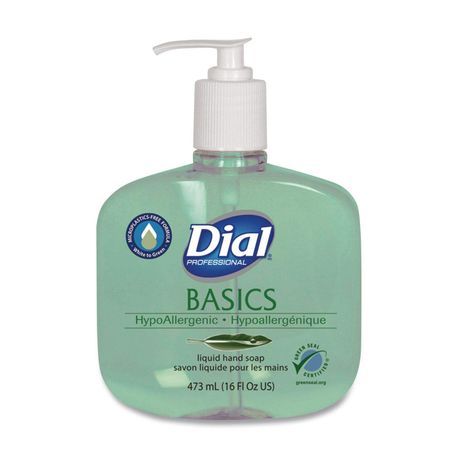 HAND SOAP BASICS 16oz PUMP LIQUID HYPOALLERGENIC 12ea/cs