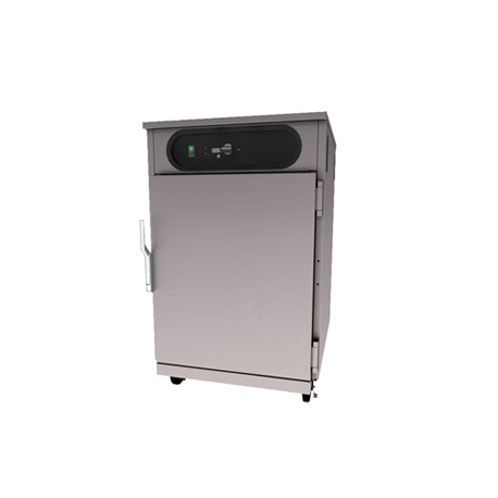 Carter-Hoffmann HL8-8 hotLOGIX Holding Cabinet-HL8 Series, half-height, electronic controls, forced air heating system, universal pan slides, (8) 18" x
