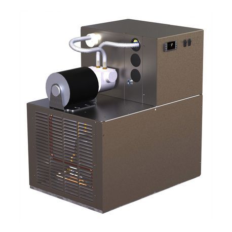 Perlick 4410W Draft Beer System Power Pak, water-cooled, 24-1/4"W x 17-1/4"D x 25-1/2"H, (1) 100 gph circulating pump, 1.75 gallon capacity glycol