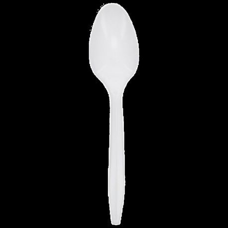 SPOON WHITE POLYPRO MEDIUM BULK 1000/cs