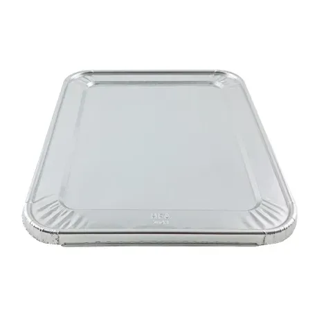 FOIL LID FOR HALF STEAMTABLE PAN 26ga 100/cs