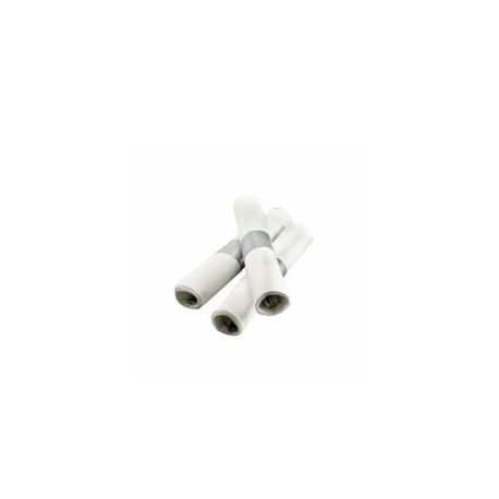 CUTLERY KIT ROLLED SLVR F/K/S PS NAPKIN W/SILVER BAND 100/cs