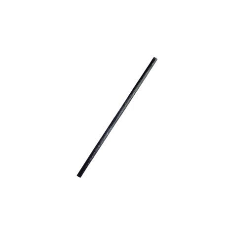 STIRRER AGAVE 5-1/10" BLACK UNWRAPPED 4/1000/cs