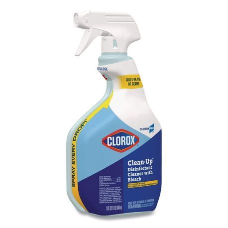 CLOROX CLEAN UP DISINFECTANT w/ BLEACH 32oz SPRAY 9ea/cs