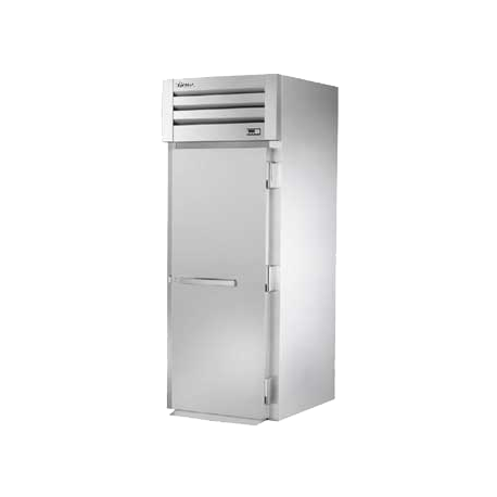 TRUE STG1RRI-1S SPEC SERIES Roll-in Refrigerator, one-section, stainless steel front, aluminum sides, (1) stainless steel door with lock, cam-lift