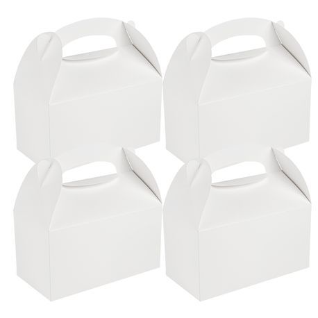 GABLE/ LUNCH BOX GREASEPROOF 9-1/2x5x5" PAPER WHITE 100/cs