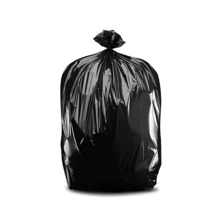 TRASH BAG 44gl 37x46" 12mic CLR/NAT HDPE 250/cs