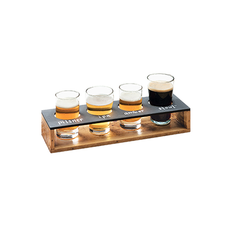 Cal-Mil 3480-99 Madera Taster Caddy, 13" x 4" x 2-1/2"