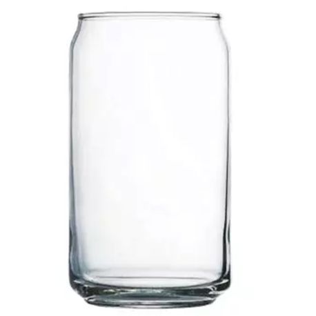 BEER CAN COOLER GLASS 16oz 5-1/4h ANNEALED ARCOROC 3dz/cs