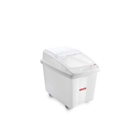 INGREDIENT BIN 21gal W/ LID 22"h W/WHEELS MOQ=1ea 2ea/cs
