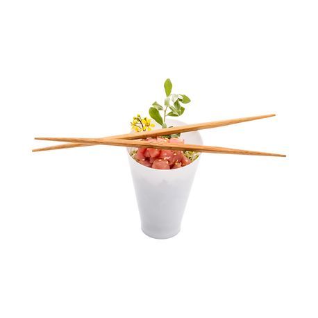 CHOPSTICKS CONTOUR 9-1/2" CMPST CARBONIZED BAMBOO 100/cs