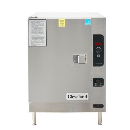 Cleveland Range 22CET6.1 electric countertop steamer, 6 pan capacity