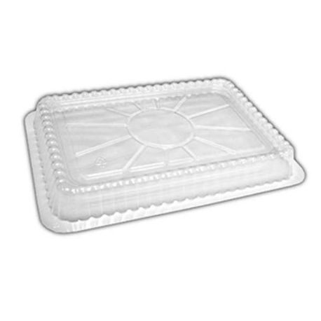 DOME LID PLASTIC CLEAR F/ 2-1/4lb PAN 8x6"w 500/cs
