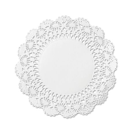 DOILIES LACE PAPER 12" WHITE 1000/bx