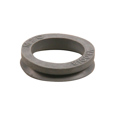 Allpoints 222-1248 V-Ring Seal, 7/8" OD x 1/4" D, black, neoprene