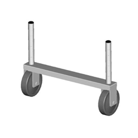 Eagle A201009 Channel Frame, 24"D shelf, for rigid stem casters