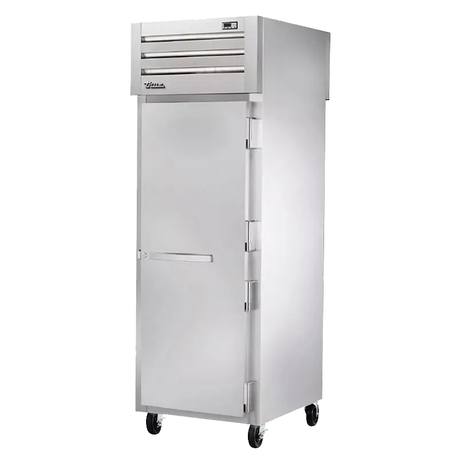TRUE STR1HPT-1S-1S SPEC SERIES Pass-Thru Heated Cabinet, one-section, stainless steel front & sides, (1) stainless steel door front & rear with