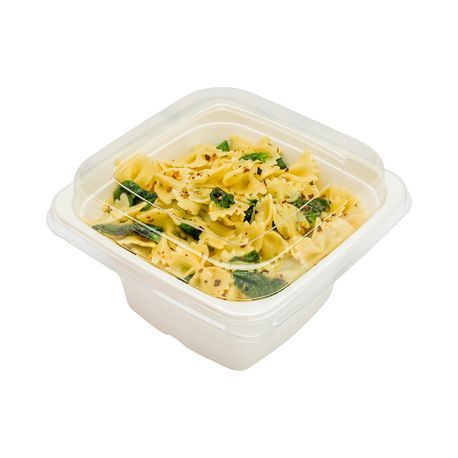 LID DOME 7" RND F/ 24 32 & 42oz BAGASSE PET CLR 100/cs