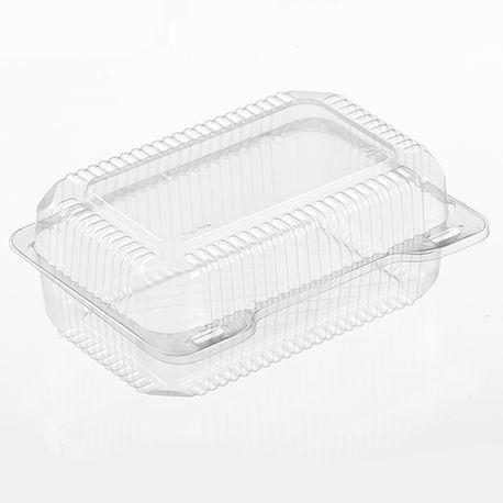 HINGED LUNCH 7.5X4.75 CLEAR (500)