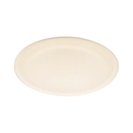 PLATE 10"dia CMPST PFAS FREE FIBER 500/cs