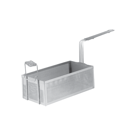 Keating 061810 Pasta Basket, 20" split, 9-1/4" W x 17-5/8" L x 5-3/8" D