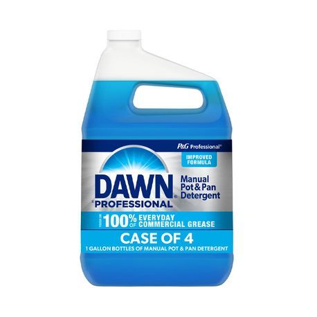 DETERGENT MANUAL POT & PAN DAWN 1gal ORIGINAL BLUE 4/cs