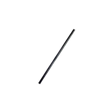 STRAW AGAVE 6" COCKTAIL BLACK PAPER WRAPPED 8/400/cs