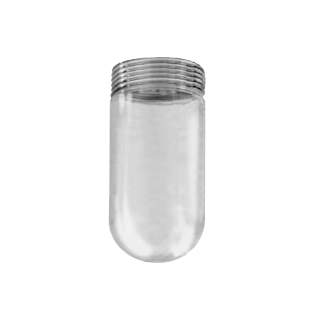 Allpoints 28-1396 Glass Globe, for use in Hood Systems, for 100 watt glass bulbs (not included), no