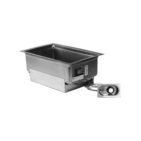 Eagle BM1220FW-120T Food Warmer, Built-In, electric, (1) 12" x 20" pan opening, wet & dry operation, 18-8 gauge 304 stainless steel construction