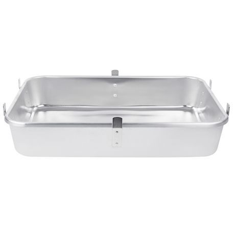 29 -quart Wear-Ever aluminum roast bottom pan with chrome-plated straps, Vollrath 68362