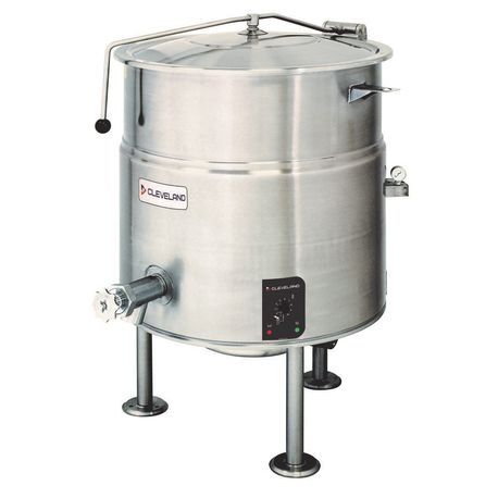 Cleveland Range KEL25 electric tilting kettle, 25 gallon commercial unit