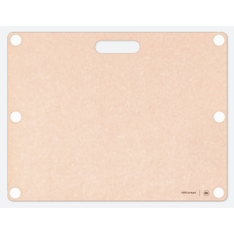 CUTTING BOARD 19-1/2x15x3/8"h 6 WHT SILICONE FEET COMPOSITE