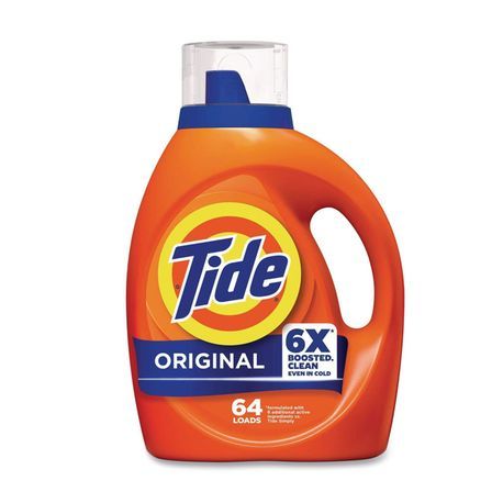 TIDE LAUNDRY DETERGENT LIQUID 84oz ORIGINAL SCENT 4/cs