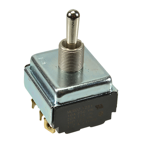 Allpoints 42-1056 Toggle Switch, on/off/on, triple pole, double throw, (9) screw terminals