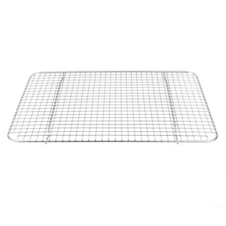 Half-size Super Pan V stainless steel wire cooling grate for bun/sheet pan, Vollrath 20248