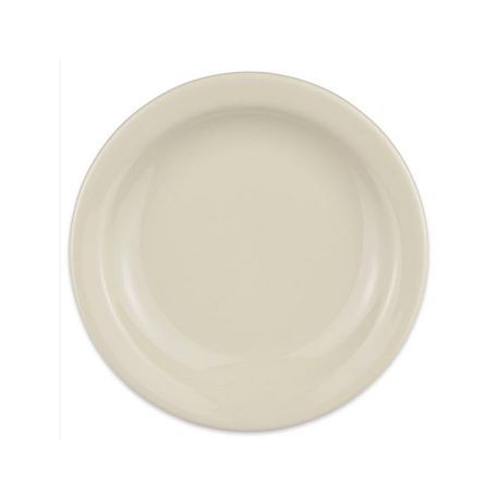 UNDECORATED WHITE NR PLATE 6-1/2" 3DZ/CS