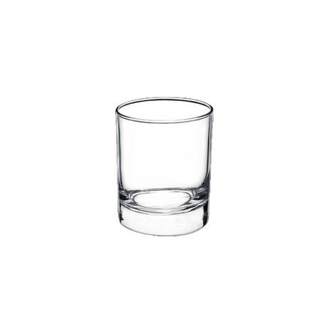 CORTINA BORMIOLI ROCK GLASS 8-1/2oz 3-1/2"h 4dz/cs