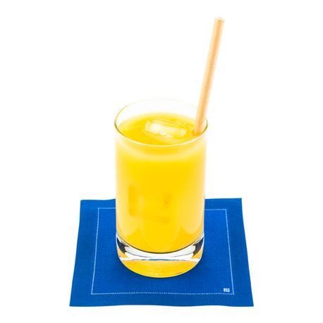 NAPKIN COCKTAIL 4-1/2" SQUARE COTTON BLUE 500/cs