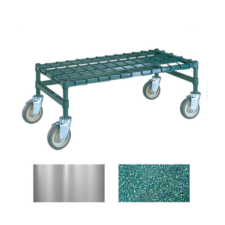 Metro MHP33K3 Heavy Duty Mobile Dunnage Rack with Wire Mat 36" x 18"