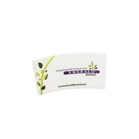 HOT CUP SLEEVE 12,16,20oz NAT/KFT COMPOSTABLE 1000/cs