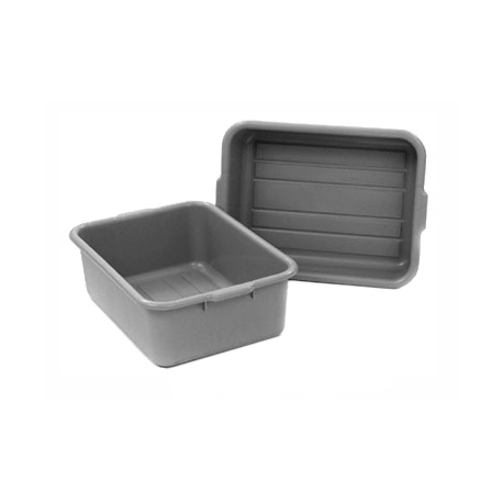 Eagle BBT-7 Box Tub, 1-compartment, 21-13/4 x 15-3/4", 7"D, high-density polyethylene