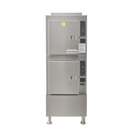 Cleveland Range 24CGA10.2 gas countertop steamer, 10 pan capacity
