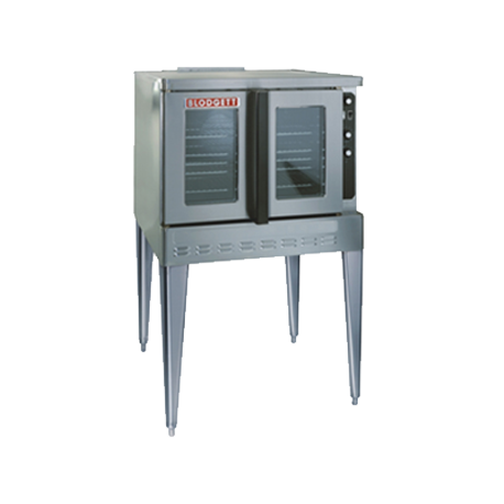 Blodgett DFG-100 BASE Convection Oven, Premium Series, Single Deck, Base Unit, Full Size, Natural Gas - 55,000 BTU